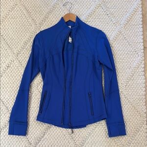 lululemon athletica Blue Full-Zip Athletic Jacket